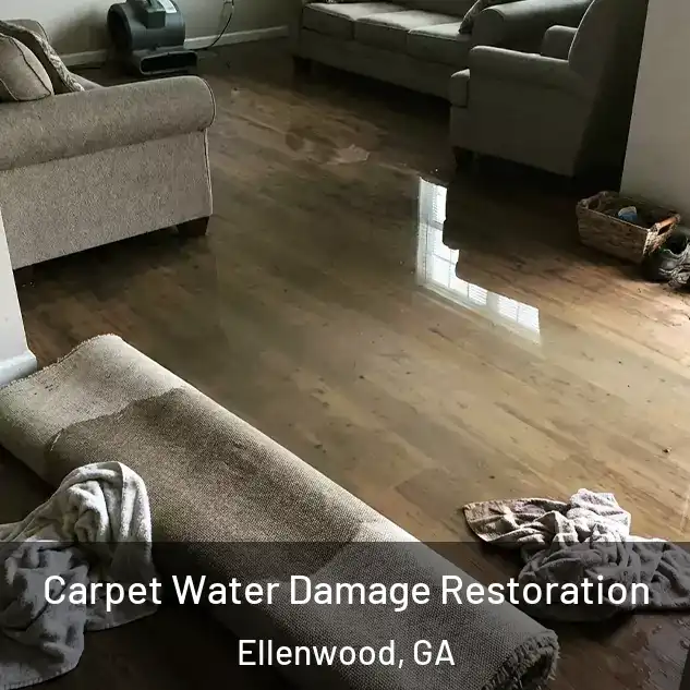  Carpet Water Damage Restoration Ellenwood, GA