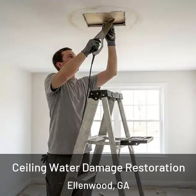  Ceiling Water Damage Restoration Ellenwood, GA