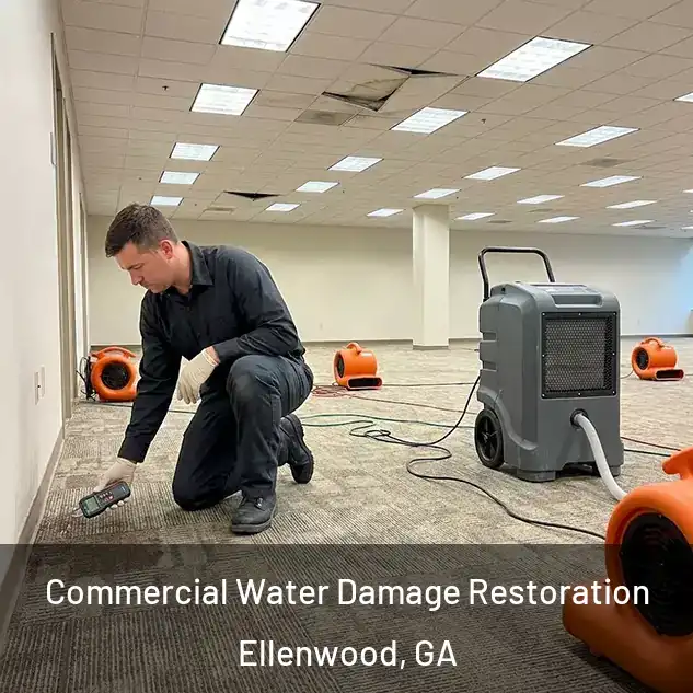  Commercial Water Damage Restoration Ellenwood, GA