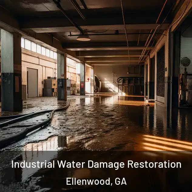  Industrial Water Damage Restoration Ellenwood, GA