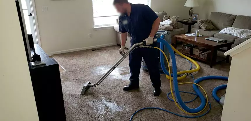 Flooded Basement Carpet Cleanup Ellenwood 