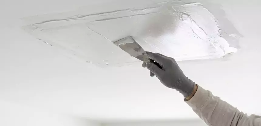 Ceiling Sagging Water Damage Repair Ellenwood