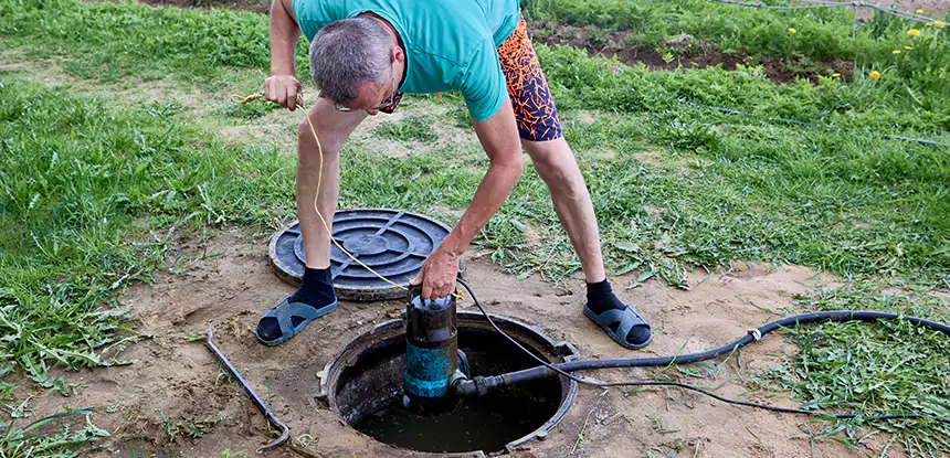 Outdoor Sewage Cleanup in Ellenwood