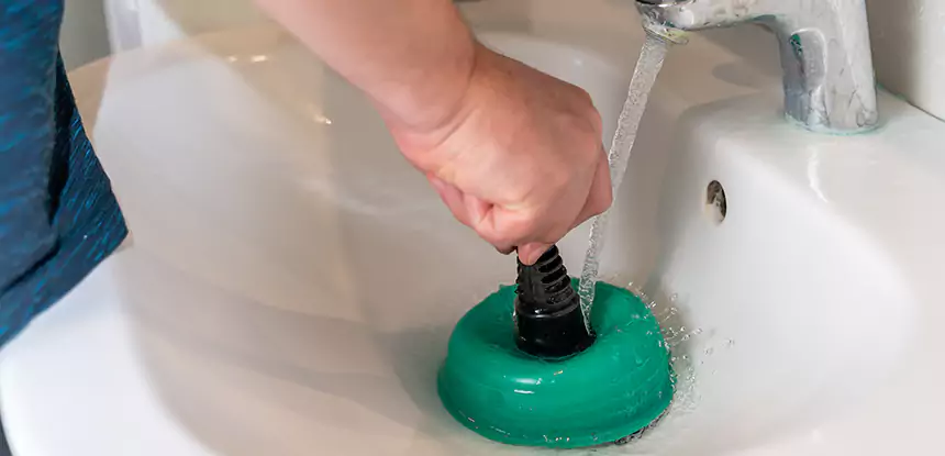 Sink Standing Water Blockage Removal in Ellenwood