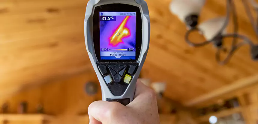 Infrared Camera Roof Leak Detection in Ellenwood