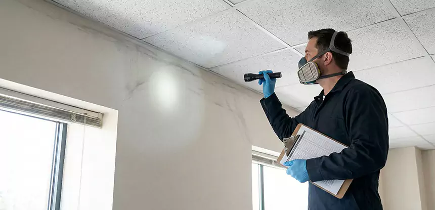 Ceiling Water Damage Inspection in Ellenwood