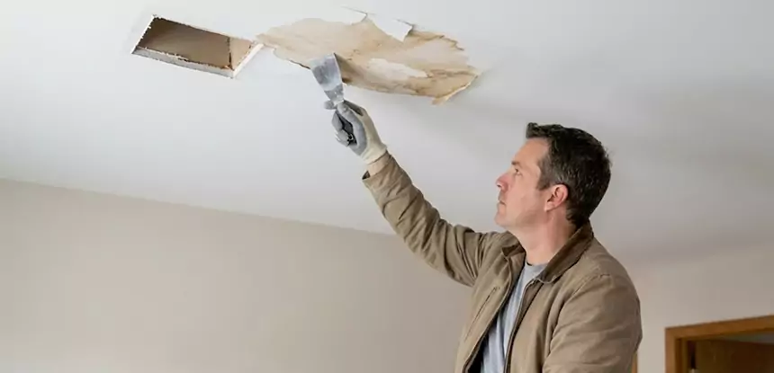 Dry Ceiling After Water Leak in Ellenwood