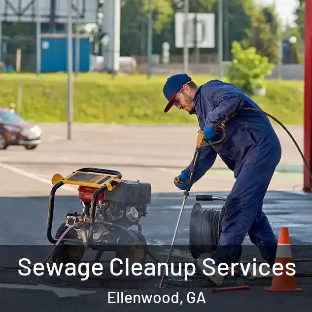  Sewage Cleanup Services Ellenwood, GA
