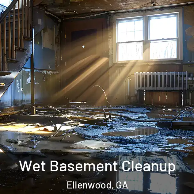  Wet Basement Cleanup Ellenwood, GA